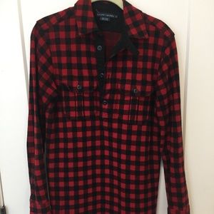 Ralph Lauren Blue Label Red Buffalo Check Tunic
